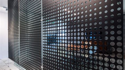 sheet metal wall covering|architectural perforated metal wall panels.